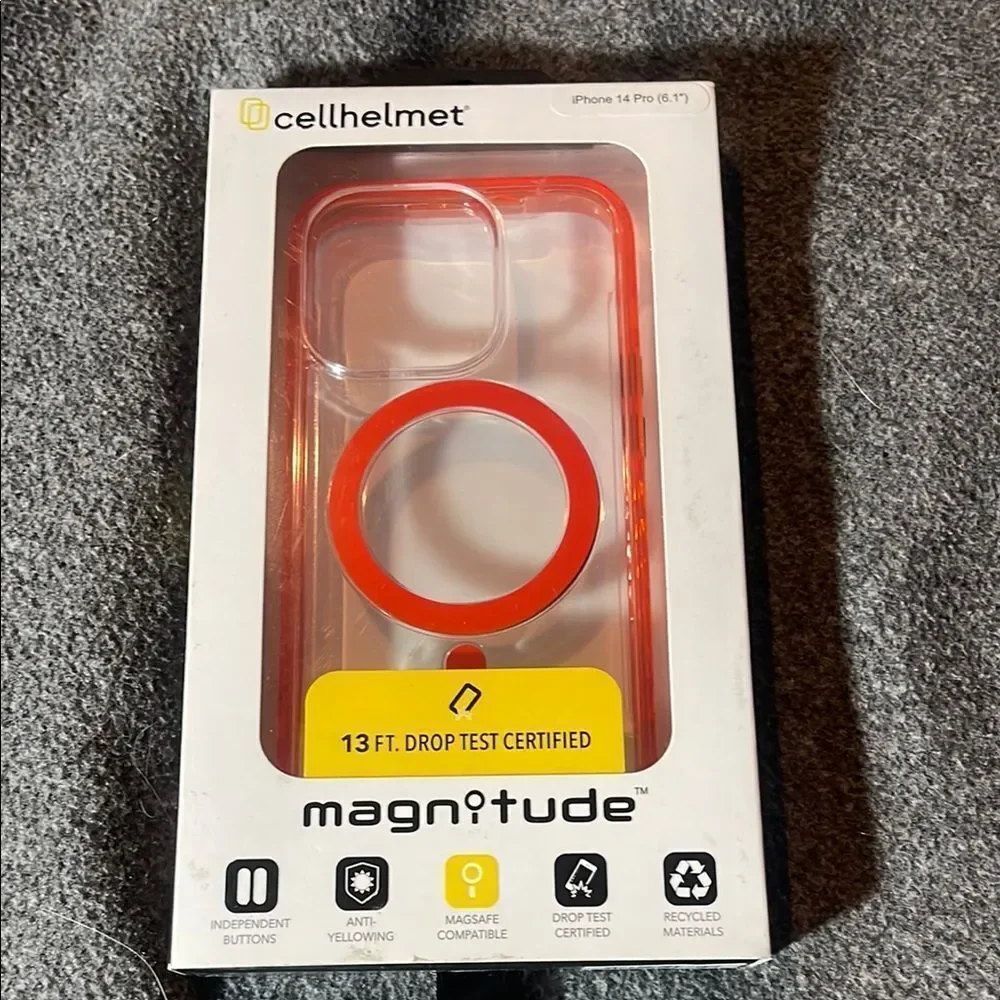 Magnitude iPhone 14 Pro Case - Red NEW